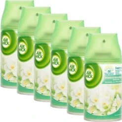 Air Wick Luchtverfrisser Navulling Freshmatic Jasmijn & Witte Bloemen 6 X 250 Ml -Schoonmaakartikelen Winkel 1200x1198 48