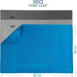 SEA Microvezeldoekjes | 2 SETS | Schoonmaakdoeken | Duurzaam | Microvezel Doek Auto | Reinigingsdoekjes | Microvezeldoeken | Schoonmaakdoekjes | Raamdoeken | 60x40cm | 2x3 Stuks -Schoonmaakartikelen Winkel 1200x1198 59