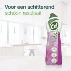 Cif CleanBoost Cream Pink Schuurmiddel - 8 X 750 Ml - Voordeelverpakking -Schoonmaakartikelen Winkel 1200x1199 19
