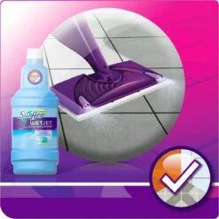 Swiffer WetJet Alles-In-Een Dweilsysteem Reinigingsmiddel - 1.25 Liter -Schoonmaakartikelen Winkel 1200x1200 1025