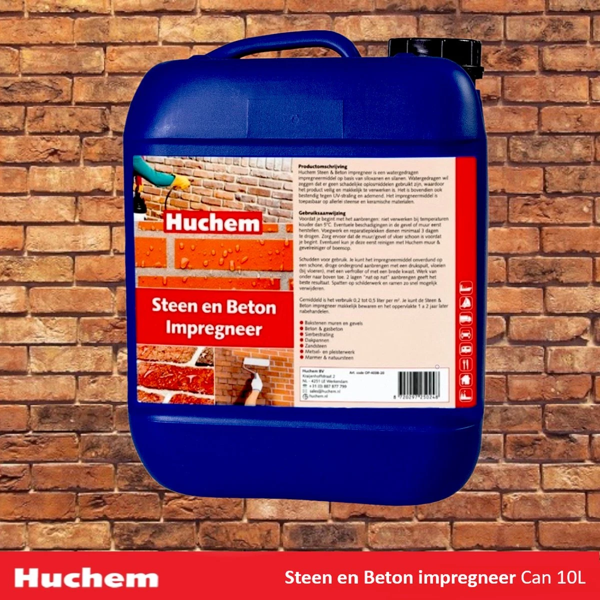 Steen | Beton | Impregneer | Dakpannen | Gevels | 10L | Waterafstotend | Bescherming | 33m2 3 Steen | Beton | Impregneer | Dakpannen | Gevels | 10L | Waterafstotend | Bescherming | 33m2