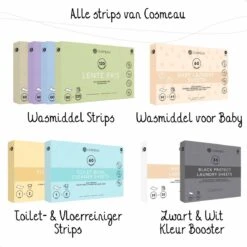 Cosmeau Toiletreiniger Sheets 60 Beurten Wasvellen Detergent Sheets Eco Toilet Strips - Cosmo Cosmea Kosmo -Schoonmaakartikelen Winkel 1200x1200 1087