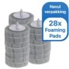 RevoBrush 28x Crystal Clean Foaming Pads Navulling - WC Borstel Met Houder Vrijstaand -Schoonmaakartikelen Winkel 1200x1200 1094