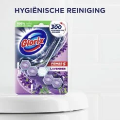 Glorix Power 5 Toiletblokken - Lavendel - 9 Stuks - Voordeelverpakking -Schoonmaakartikelen Winkel 1200x1200 1144