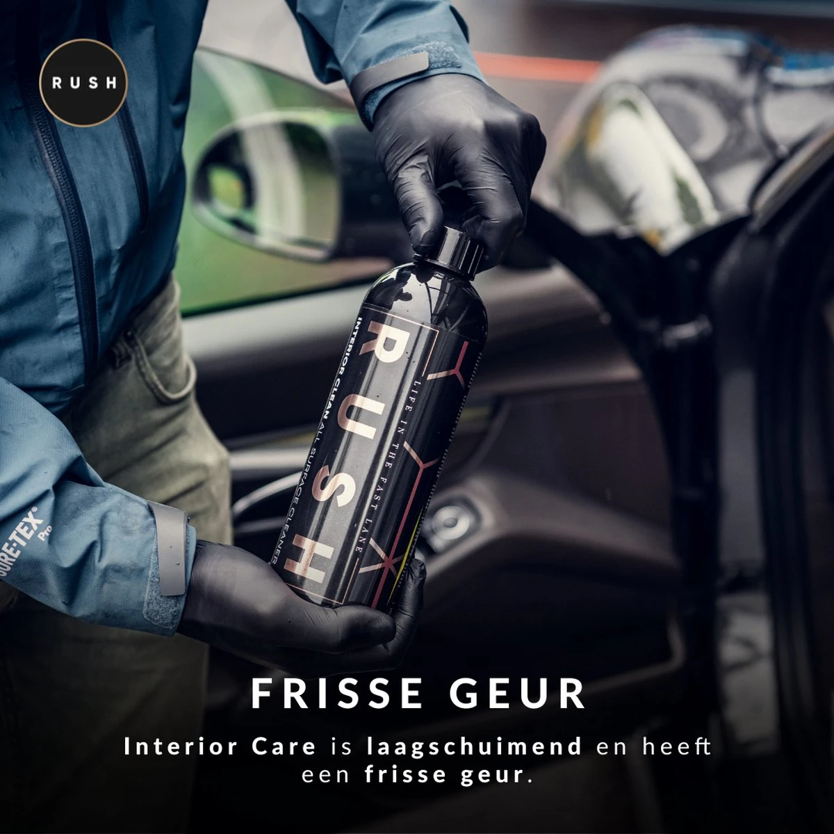 RUSH Interieur Reiniger - Bekleding Reiniger - Auto Wassen - Schoonmaken - Auto Accessories - Interior Care 300ml 12 RUSH Interieur Reiniger - Bekleding Reiniger - Auto Wassen - Schoonmaken - Auto Accessories - Interior Care 300ml - Afbeelding 10