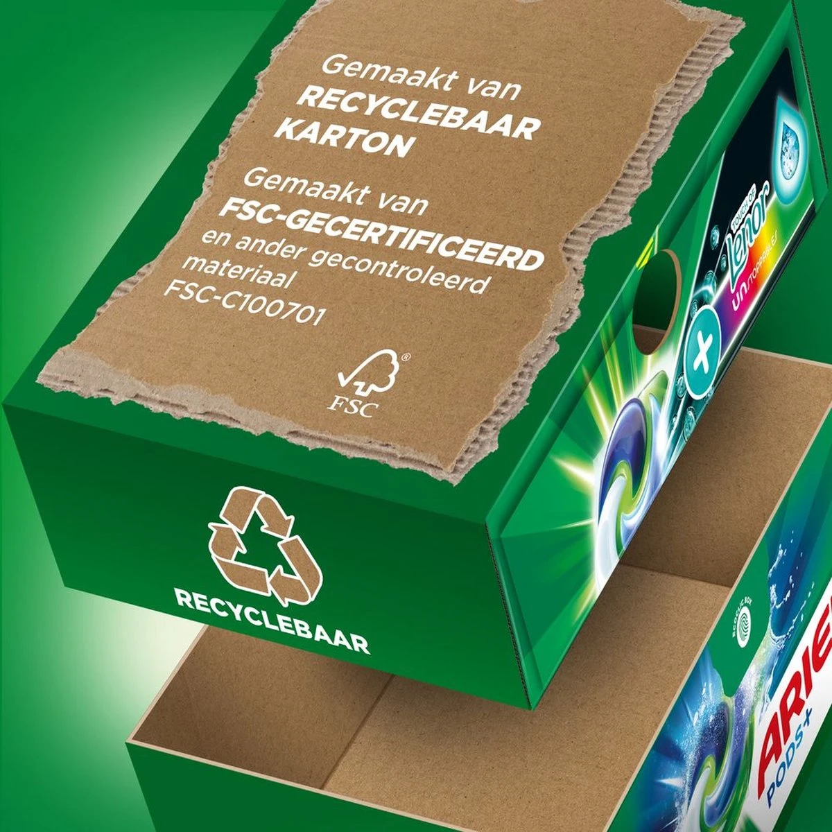 Ariel Wasmiddel Pods + Touch Of Lenor – 4 X 20 Wasbeurten – Voordeelverpakking 4 Ariel Wasmiddel Pods + Touch Of Lenor – 4 X 20 Wasbeurten – Voordeelverpakking - Afbeelding 2