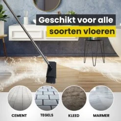 Schrobbezem Zwart Luiwagen Met Steel 120cm - Tuinbezem Straatbezem - Schoonmaak Schrobber Kunststof Harde Bezem - Schrobborstel En Schuurborstel -Schoonmaakartikelen Winkel 1200x1200 1313