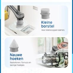 Qualitics Elektrische Schoonmaakborstel - Roterende Polijstmachine - Schrobborstel - Poetsmachine - Vloerreiniger Met 10 Opzetstukken 16 Qualitics Elektrische Schoonmaakborstel - Roterende Polijstmachine - Schrobborstel - Poetsmachine - Vloerreiniger Met 10 Opzetstukken -Schoonmaakartikelen Winkel 1200x1200 1361