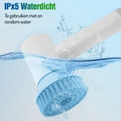 Elektrische Schoonmaakborstel - Schrobborstel - Handborstel - Schuurborstel - Schrobber - Badkamer - Toilet - Keuken -Schoonmaakartikelen Winkel 1200x1200 1419