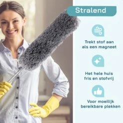 ForDig Telescopische Plumeau Microvezel - Duster Met Telescoopsteel Uitschuifbaar Tot 250 Cm - Wasbaar - 360 Graden Draaibaar -Schoonmaakartikelen Winkel 1200x1200 1442