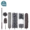 ForDig 7-Delige Plumeau Set - Duster Met Telescoopsteel Uitschuifbaar Tot 250 Cm - Inclusief Ragebol / Voegenborstel / Microvezel Doek / Chenille Borstel - Wasbaar - 360 Graden Draaibaar -Schoonmaakartikelen Winkel 1200x1200 1446