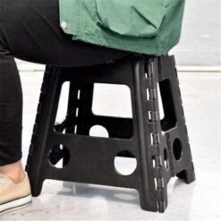 Merkloos Verdikt Kunststof Klapkruk-draagbaar-opvouwbare Kruk-Met Antislip Oppervlak Zwart 29x22cmx45cm -Schoonmaakartikelen Winkel 1200x1200 1481