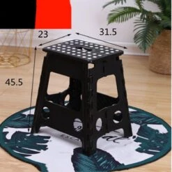 Merkloos Verdikt Kunststof Klapkruk-draagbaar-opvouwbare Kruk-Met Antislip Oppervlak Zwart 29x22cmx45cm -Schoonmaakartikelen Winkel 1200x1200 1482