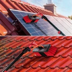 Merkloos Telescoopsteel Ramenwassen 4,6M - Met Borstel & Waterdoorvoer - Voor Ramen - Watertoevoer - Borstel -Schoonmaakartikelen Winkel 1200x1200 1502