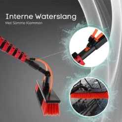 Merkloos Telescoopsteel Ramenwassen 4,6M - Met Borstel & Waterdoorvoer - Voor Ramen - Watertoevoer - Borstel -Schoonmaakartikelen Winkel 1200x1200 1504