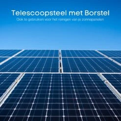 Merkloos Telescoopsteel Ramenwassen 4,6M - Met Borstel & Waterdoorvoer - Voor Ramen - Watertoevoer - Borstel -Schoonmaakartikelen Winkel 1200x1200 1507