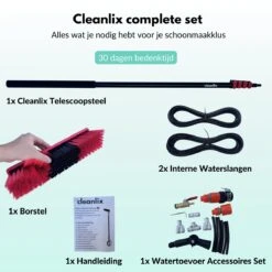 Cleanlix Telescoopsteel Met Borstel - Met Waterdoorvoer - Telescopische Wasborstel - Ramenwassen - Uitschuifbaar Tot 9 Meter 17 Cleanlix Telescoopsteel Met Borstel - Met Waterdoorvoer - Telescopische Wasborstel - Ramenwassen - Uitschuifbaar Tot 9 Meter -Schoonmaakartikelen Winkel 1200x1200 1514