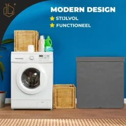 LIVILO - Wasmand – 3 Vakken Met Deksel – Opvouwbaar – 120 Liter – Met 3 Uitneembare Waszakken – Stoffen Wasmand – Grijs 11 LIVILO - Wasmand – 3 Vakken Met Deksel – Opvouwbaar – 120 Liter – Met 3 Uitneembare Waszakken – Stoffen Wasmand – Grijs -Schoonmaakartikelen Winkel 1200x1200 1543