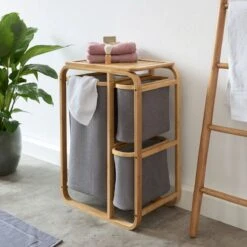 Lumaland Wasmand Van Bamboe - 1 XL Vak + 2 Compacte Vakken 49,5 X 33 X 71 Cm Beige 7 Lumaland Wasmand Van Bamboe - 1 XL Vak + 2 Compacte Vakken 49,5 X 33 X 71 Cm Beige -Schoonmaakartikelen Winkel 1200x1200 1551