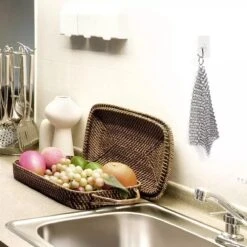 LOUZIR RVS Gietijzer Cleaner Voor Pannen - Metalen Borstel- Scrubmat- Zilver 19 LOUZIR RVS Gietijzer Cleaner Voor Pannen - Metalen Borstel- Scrubmat- Zilver -Schoonmaakartikelen Winkel 1200x1200 1577