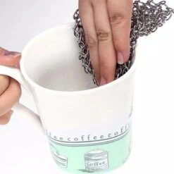 LOUZIR RVS Gietijzer Cleaner Voor Pannen - Metalen Borstel- Scrubmat- Zilver 23 LOUZIR RVS Gietijzer Cleaner Voor Pannen - Metalen Borstel- Scrubmat- Zilver -Schoonmaakartikelen Winkel 1200x1200 1579