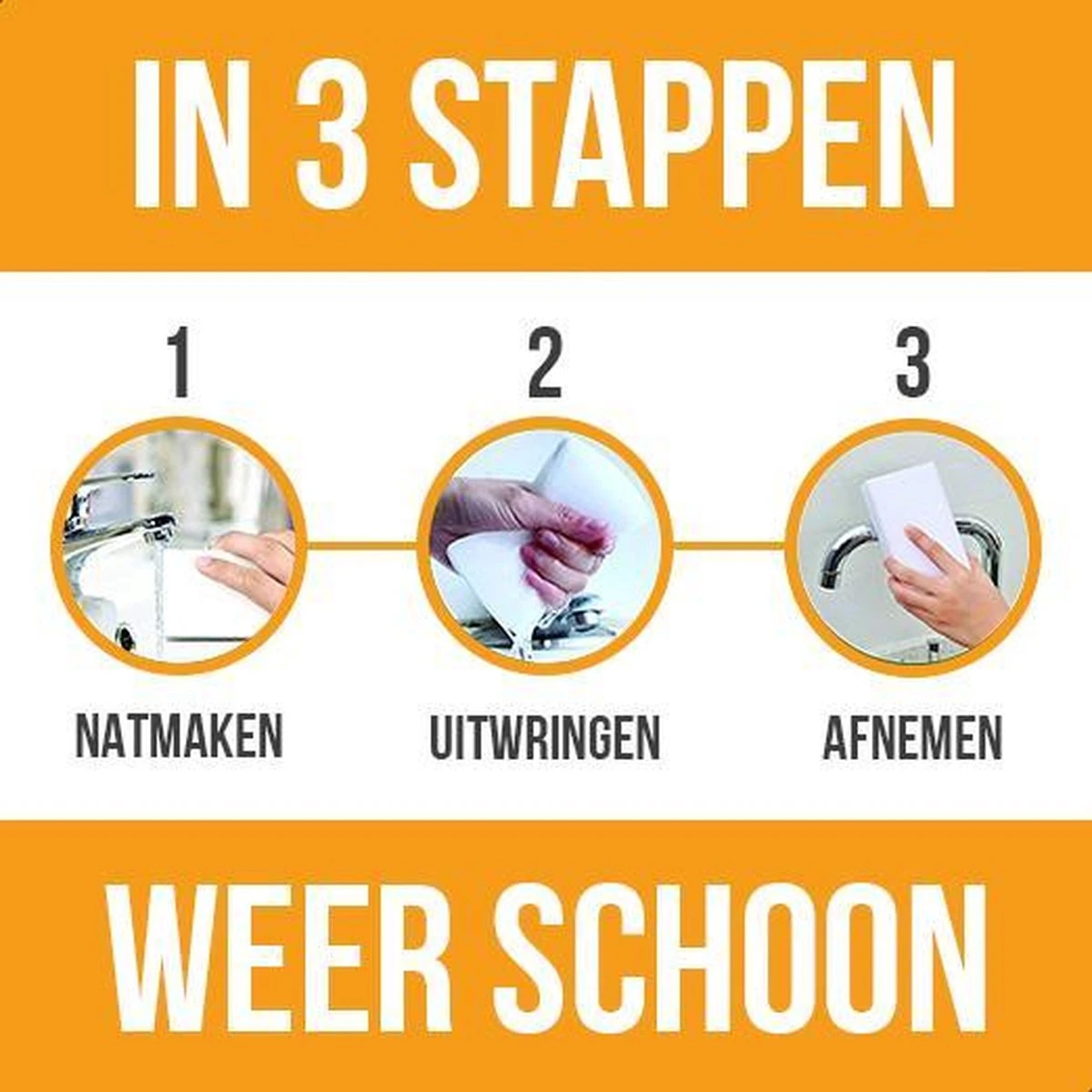 24x Wonderspons | Schoonmaakspons | Sponsjes | Magic Eraser | Wondersponzen | Alle Oppervlakken | Vlekken Verwijderen | Melamine Spons 10 24x Wonderspons | Schoonmaakspons | Sponsjes | Magic Eraser | Wondersponzen | Alle Oppervlakken | Vlekken Verwijderen | Melamine Spons - Afbeelding 8