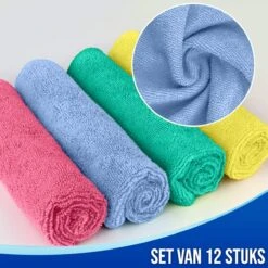 Nince Microvezeldoekjes - Set Van 12 - Schoonmaakdoekjes 30x30 - Reinigingsdoekjes - Vaatdoekjes 14 Nince Microvezeldoekjes - Set Van 12 - Schoonmaakdoekjes 30x30 - Reinigingsdoekjes - Vaatdoekjes -Schoonmaakartikelen Winkel 1200x1200 1680