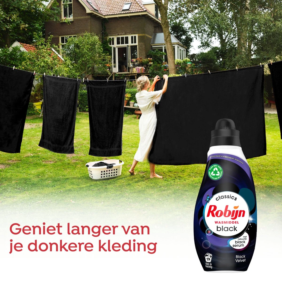 Robijn Klein & Krachtig Classics Black Velvet Vloeibaar Wasmiddel - 8 X 19 Wasbeurten - Voordeelverpakking 7 Robijn Klein & Krachtig Classics Black Velvet Vloeibaar Wasmiddel - 8 X 19 Wasbeurten - Voordeelverpakking - Afbeelding 5