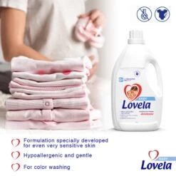 Lovela Baby - Hypoallergeen Wasmiddel Voor Het Wassen Van Gekleurde Baby- En Kinderkleding - 1.45 Liter -Schoonmaakartikelen Winkel 1200x1200 244