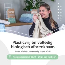 Zense Eco Wasmiddel Wasstrips - 72 Grote Wasbeurten - Ocean Breeze -Schoonmaakartikelen Winkel 1200x1200 36