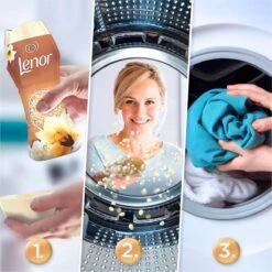 Lenor Geurbooster Gouden Orchidee - Geurparels - 6x16 Wasbeurten - Voordeelverpakking -Schoonmaakartikelen Winkel 1200x1200 365