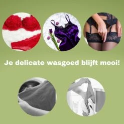 Merkloos Waszak 7x- Waszakken Voor Wasgoed- Laundry Bag- Incl. BH Waszakje Lingerie- Travel Organizer Bags-Set Van 7 -Schoonmaakartikelen Winkel 1200x1200 421