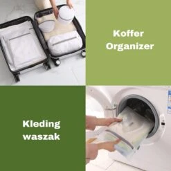Merkloos Waszak 7x- Waszakken Voor Wasgoed- Laundry Bag- Incl. BH Waszakje Lingerie- Travel Organizer Bags-Set Van 7 -Schoonmaakartikelen Winkel 1200x1200 424