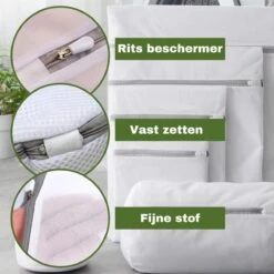 Merkloos Waszak 7x- Waszakken Voor Wasgoed- Laundry Bag- Incl. BH Waszakje Lingerie- Travel Organizer Bags-Set Van 7 -Schoonmaakartikelen Winkel 1200x1200 425