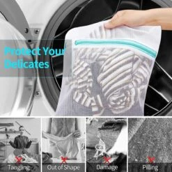 BOTC Waszakken - Wasnetten - Set Van 5 - Bescherm Je Wasgoed En Wasmachine - Transparant -Schoonmaakartikelen Winkel 1200x1200 429