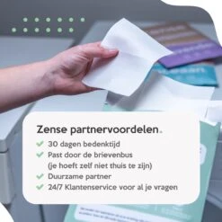 Zense Eco Wasmiddel Wasstrips - 72 Grote Wasbeurten - Ocean Breeze -Schoonmaakartikelen Winkel 1200x1200 43