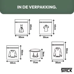 Merkloos Waszakken | Set Van 5 Waszakjes Met Rits - Waszak - Wasnet - Kledingzakjes - BH Was Zakjes - Laundry Bag Set Voor Ondergoed - Kleding - Delicaat Wasgoed - Wasmachine Zakjes - Wasgoed 18 Merkloos Waszakken | Set Van 5 Waszakjes Met Rits - Waszak - Wasnet - Kledingzakjes - BH Was Zakjes - Laundry Bag Set Voor Ondergoed - Kleding - Delicaat Wasgoed - Wasmachine Zakjes - Wasgoed -Schoonmaakartikelen Winkel 1200x1200 433