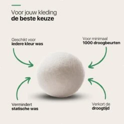 Tenify 6 XL Drogerballen + Extra Lavendel Olie - Wasbollen - Duurzaam - Schaapswol - Wasverzachter - Wasdrogerballen - Herbruikbare Droogballen - Energie Besparen -Schoonmaakartikelen Winkel 1200x1200 460