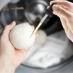 Merkloos Droger Ballen XL 8 Stuks – Zero Waste Dryer Balls - Duurzaam – Wasverzachter – Herbruikbare Drogerballen – Droogt De Was Sneller – Tiny Panda -Schoonmaakartikelen Winkel 1200x1200 465