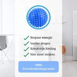 Wasdroger Ballen - Wasbol - Droogballen - Wasbal - Wasballen - Drogerballen - Wasballen Voor Wasmachine - 4 Stuks 16 Wasdroger Ballen - Wasbol - Droogballen - Wasbal - Wasballen - Drogerballen - Wasballen Voor Wasmachine - 4 Stuks -Schoonmaakartikelen Winkel 1200x1200 510