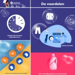 Salivio Laundryballs - 8x Wasbol Set - Huisdieren Haar Verwijderen - Wasbollen - Drogerballen - Energiebesparend - Wasverzachter - Milieuvriendelijk Wassen 11 Salivio Laundryballs - 8x Wasbol Set - Huisdieren Haar Verwijderen - Wasbollen - Drogerballen - Energiebesparend - Wasverzachter - Milieuvriendelijk Wassen -Schoonmaakartikelen Winkel 1200x1200 530