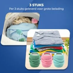 Roegaarden Drogerballen - Droogballen - Met Spons - Duurzaam - Sneller Droog -Schoonmaakartikelen Winkel 1200x1200 541