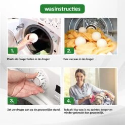 Droger Ballen Wol - Wasdroger Herbruikbare Wollen Droger Ballen - Droogballen Voor Snellere Droogtijd- Set 6 Stuks - Swilix 15 Droger Ballen Wol - Wasdroger Herbruikbare Wollen Droger Ballen - Droogballen Voor Snellere Droogtijd- Set 6 Stuks - Swilix -Schoonmaakartikelen Winkel 1200x1200 558
