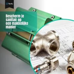 Tenify Magnetische Waterontharder - 7800 Gauss - Douche Filter - Waterverzachter - Waterontkalker - Antikalk Magneet - Waterleiding - Kalkaanslag -Schoonmaakartikelen Winkel 1200x1200 704