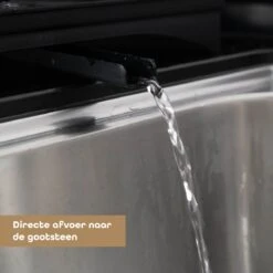 Baulk® - Afdruiprek - Afdruiprek Met Lekbak - Afwas - Droogrek Afwas - RVS - Bestekbak - Modern -Schoonmaakartikelen Winkel 1200x1200 721