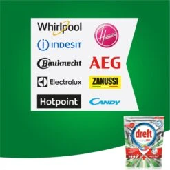 Dreft Platinum Plus All In One Fresh Herbal Breeze - 90 Vaatwascapsules -Schoonmaakartikelen Winkel 1200x1200 788