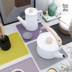 BODO Gootsteenmat Siliconen Donker Grijs - 34.5 X 34.5 Cm - Keuken Accessoires - Gootsteen Beschermer - Onderzetters Siliconen - Anti Kras 14 BODO Gootsteenmat Siliconen Donker Grijs - 34.5 X 34.5 Cm - Keuken Accessoires - Gootsteen Beschermer - Onderzetters Siliconen - Anti Kras -Schoonmaakartikelen Winkel 1200x1200 826