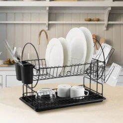 Maestro - Afdruiprek 2 Bestekrekken Wateropvangbak - 50cm 7 Maestro - Afdruiprek 2 Bestekrekken Wateropvangbak - 50cm -Schoonmaakartikelen Winkel 1200x1200 852