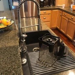 IBright Oprolbare Afdruiprek - Pannen Rooster Hittebestendig - Afdruiprooster - Pannenonderzetter - RVS Zwart 13 IBright Oprolbare Afdruiprek - Pannen Rooster Hittebestendig - Afdruiprooster - Pannenonderzetter - RVS Zwart -Schoonmaakartikelen Winkel 1200x1200 853