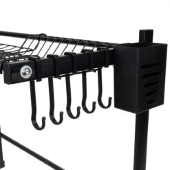 Afdruiprek Droger Zwart Voor Bestek Boven De Gootsteen 65 Cm X 29 Cm X 52 Cm -Schoonmaakartikelen Winkel 1200x1200 859